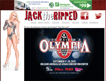 Tablet Screenshot of jacktheripped.com